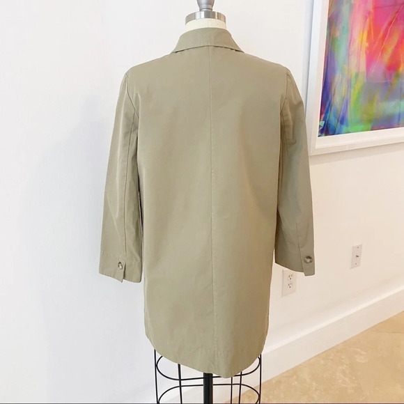 Chaiken & Capone Khaki Lightweight Trench Coat 4 - Picture 3 of 11